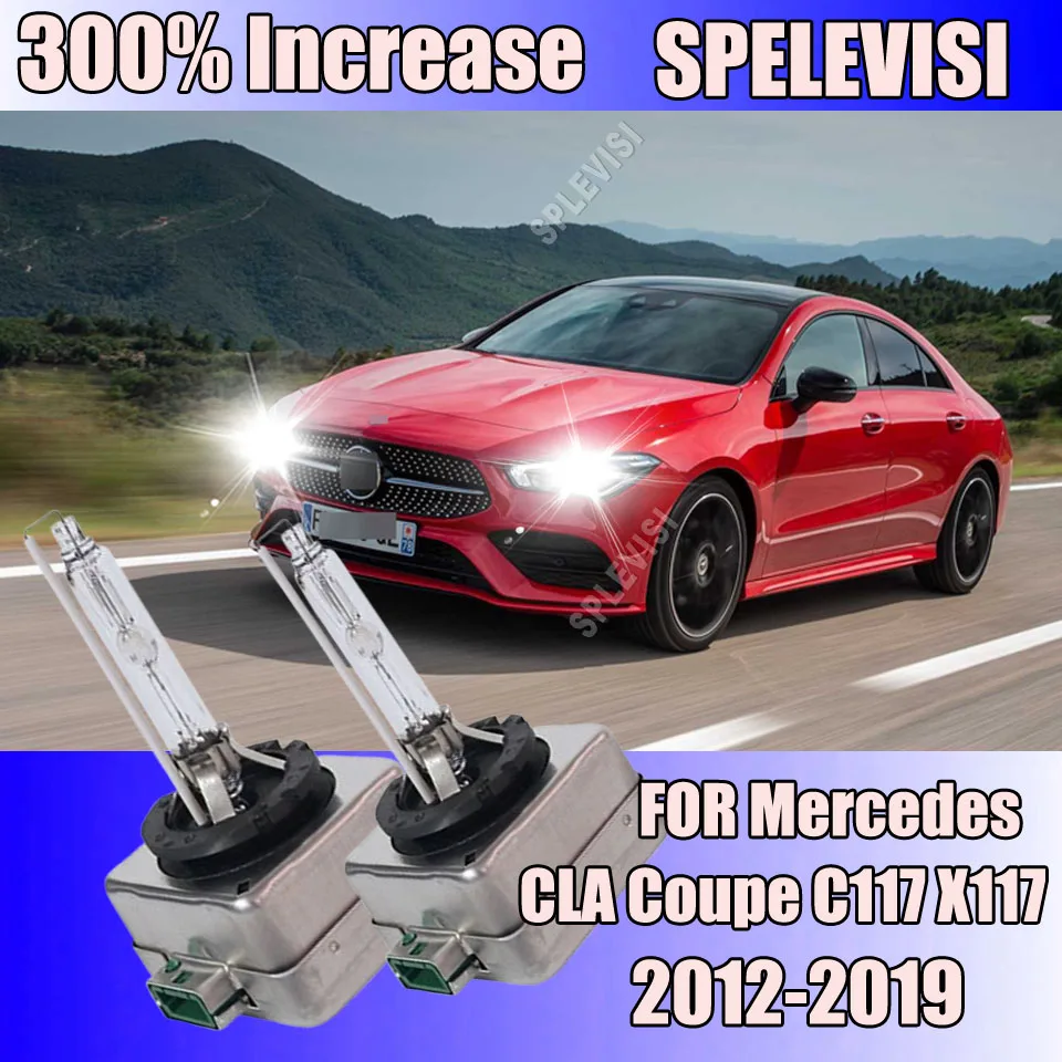 

35W D3S HID Xenon Headlight 6000K Car Light For MERCEDES-BENZ CLA Coupe C117 X117 2012 2013 2014 2015 2016 2017 2018 2019