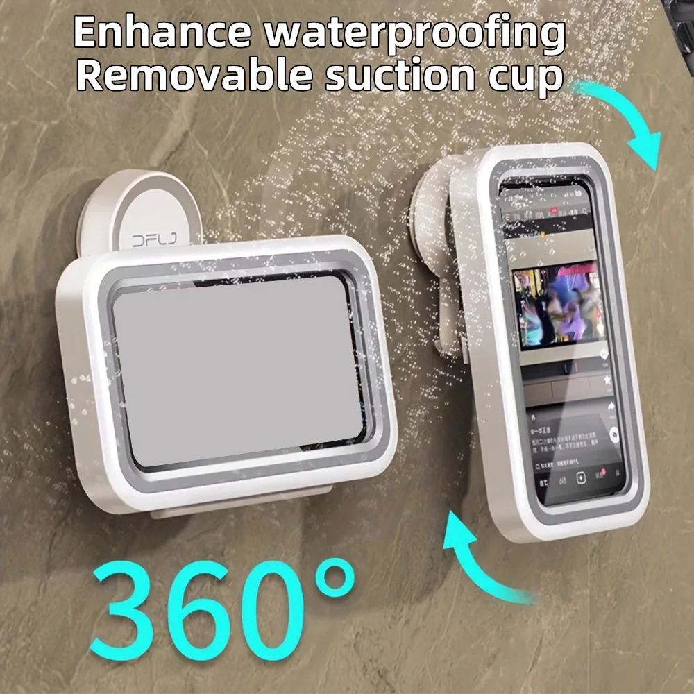 Soporte móvil impermeable con ventosa para bañar gatos y perros - imagen 2