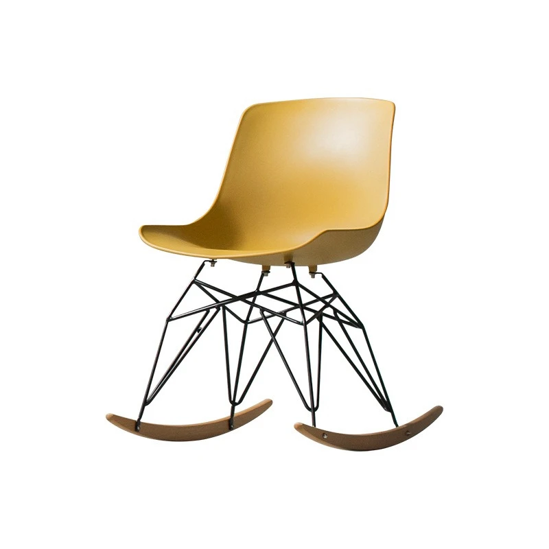 Rocking chair lazy chair ins blogger with the same antique style simple modern small apartment backrest casual chair