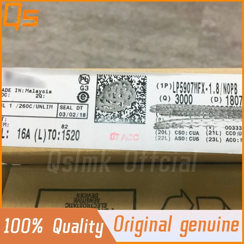 Chip Regulator Linier LP5907MFX-1.8/NOPB LLUB SOT-23-5 Asli Baru