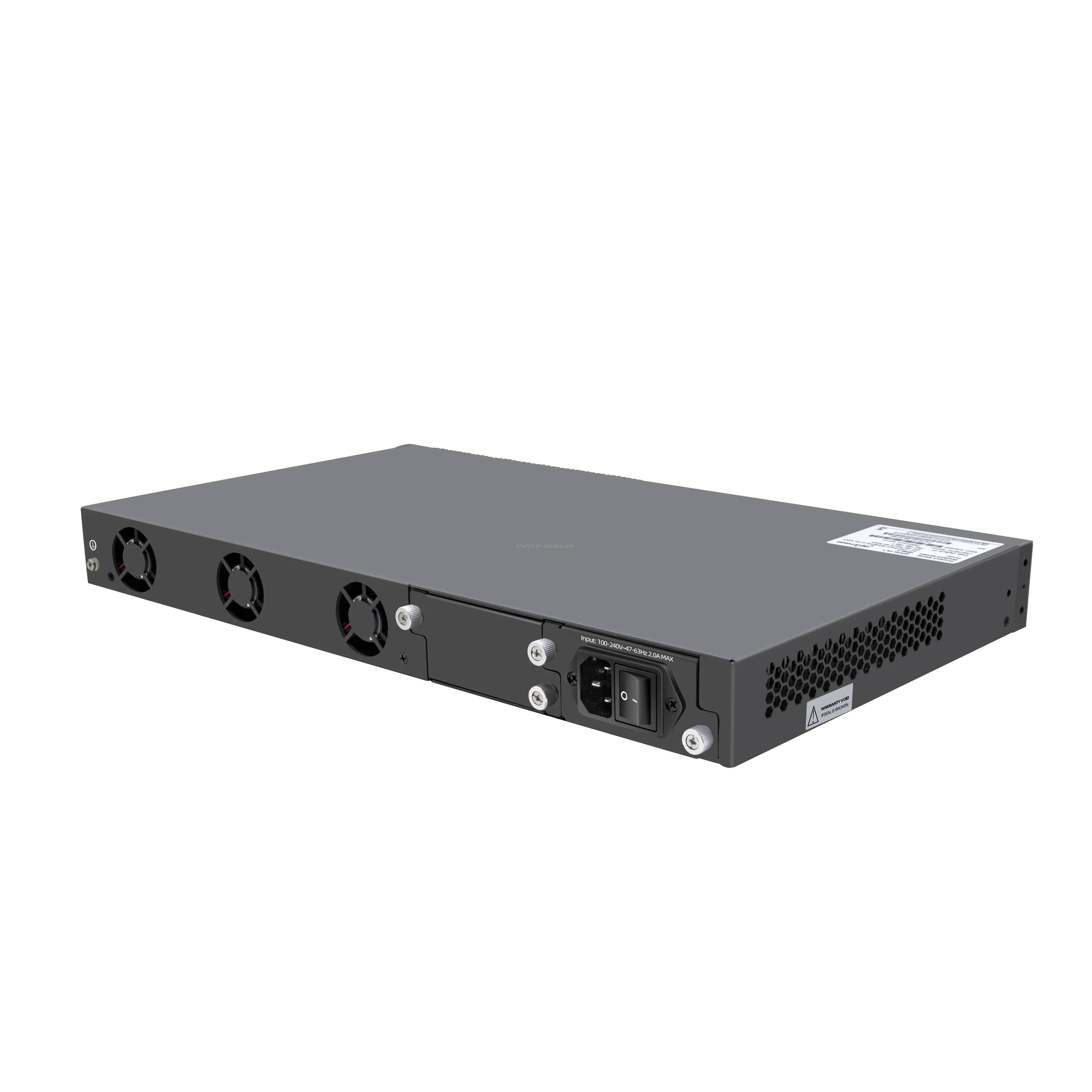 Fujitomo Gpon Olt 4/8/16 Port 10G Uplink Layer 3 Support 1:128 Vsol Cdata HSGQ Fiber Optical Network Terminal 4 Port Gpon OLT