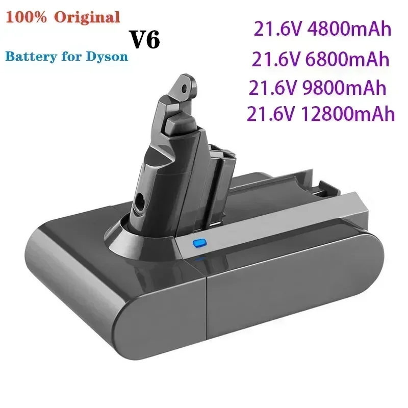 21.6V12800Ah ForDyson تبديل البطارية DC62 DC59 DC58 SV03 SV04 SV09 V6 الحيوان Motorhead V6 سليم V6 المطلق فراغ الخليط