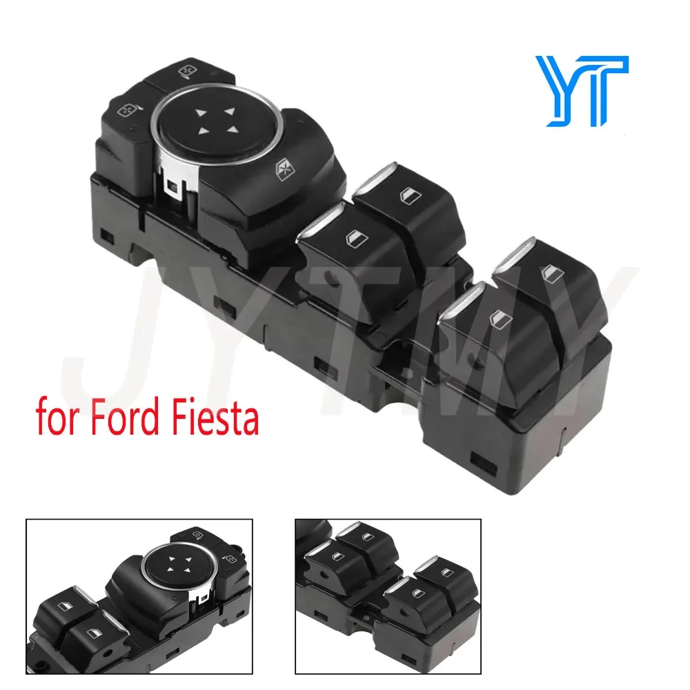 

Power Window Switch for Ford Fiesta 2019 2020 2021 2022 Front Left Electric Glass Lifter Control Button Parts Car Accessories