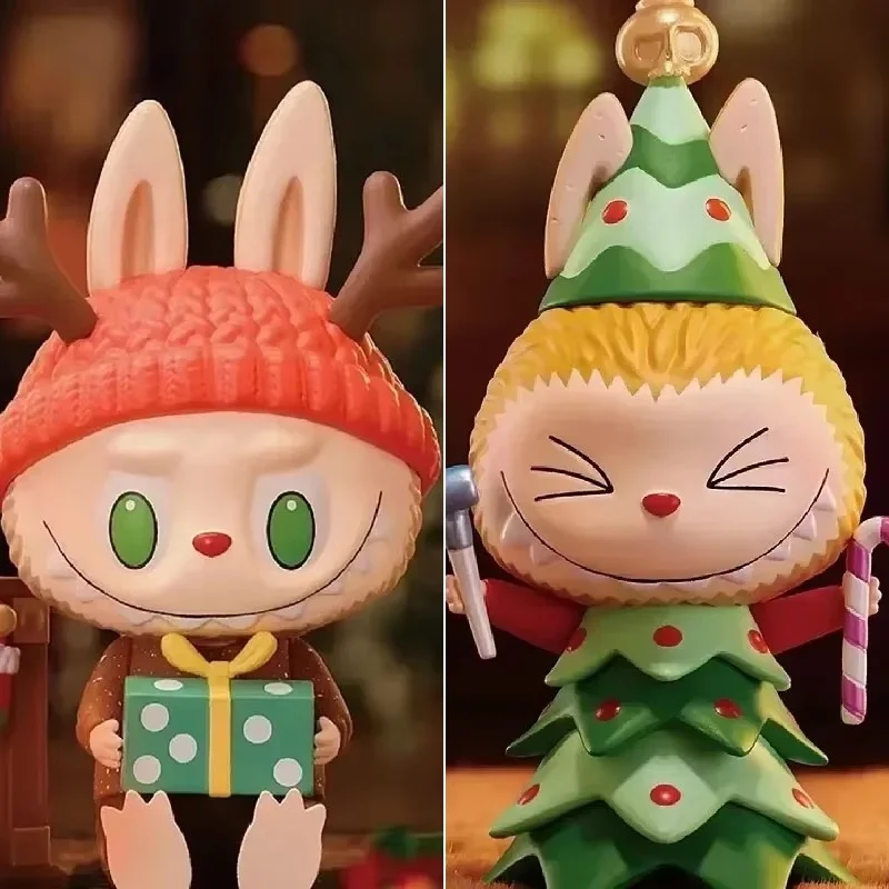 

POP MART Labubu The Monsters Let's Christmas Series Genuine Mystery Box Blind Box Guess Bag Toys Doll Cute Desktop Ornaments