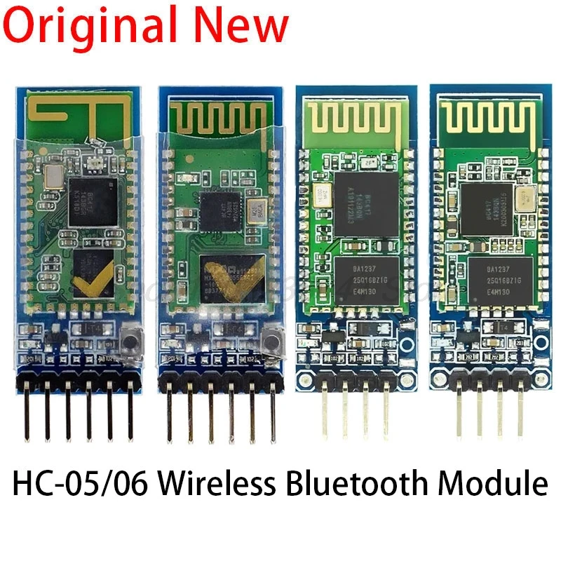 HC-05 HC-06 Modulo slave ricetrasmettitore wireless Bluetooth RF HC05 / HC06 Convertitore e adattatore da RS232 / TTL a UART per Arduino NUOVO