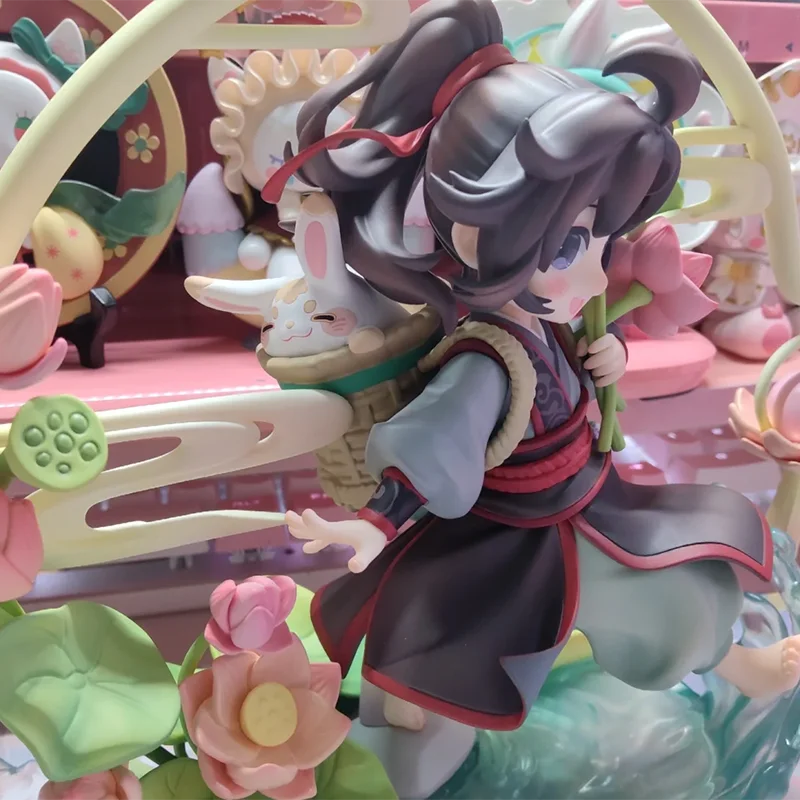 Anime Modelo Decoração Desktop, O Fundador do Diabolismo, Wei Wuxian Certified Produ Lan Wangji Action Figures, Brinquedos Pingente Presentes