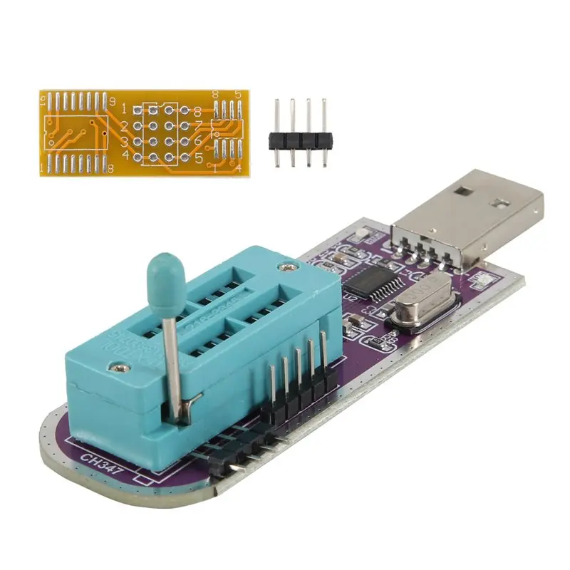 B68A CH347 High-Speed Programmer Module 24 EEPROM 25 SPI FALSH Supports TTL