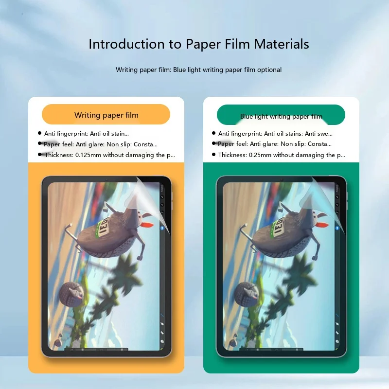 Paperfeel Screen Protector for Honor MagicPad 8.7-13.3 Inch Matte PET Drawing Film