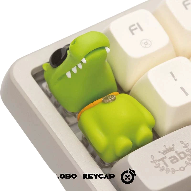 لطيف حزب الحيوان موضوع Keycap الراتنج الكرز الشخصي لوحة المفاتيح الميكانيكية DIY أنيمي الكرتون هدية تحصيل ملحقات ألعاب الكمبيوتر