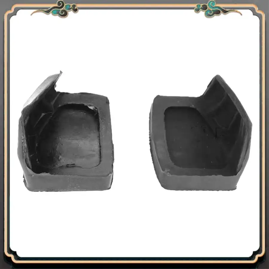 

2X Clutch Brake Pedal Rubber Cover Anti-Skid Surface Pads Cover Fit For 1007 207 208 301 307 Citroen C3 C4 C5