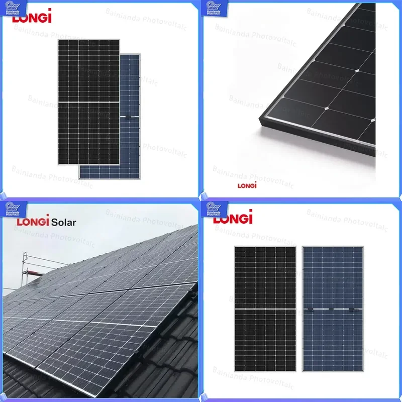 

LONGi High Efficiency 640W 650W 660W 670W Solar Panels LR7-72HVH Monocrystalline Photovoltaic PV Modules for Residential