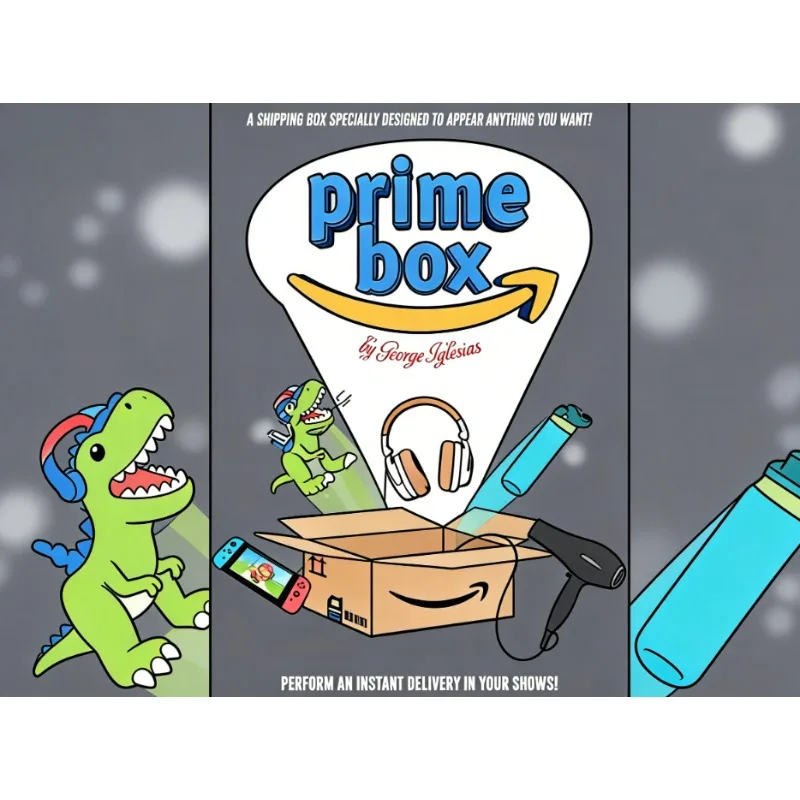 prime-box-large-メンタリズムトリック-–-ジョージ・プロップによる大型ステージマジックボックスイリュージョン-アクセサリーギミック-クローズアップマジシャン向け