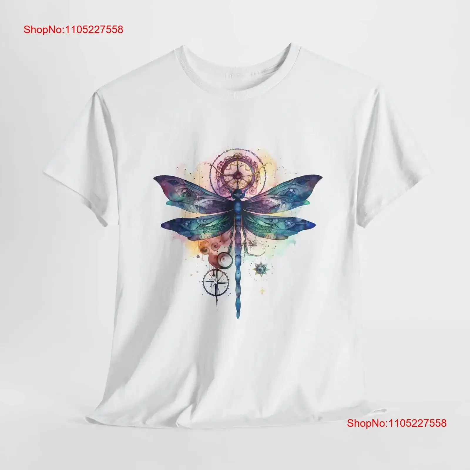 تي شيرت No Bad Vibes تي شيرت إيجابي للطاقة الهبي Peaceful Mind عتيق مغسول للارتداء اليومي رسومات مريحة وأنيقة #1