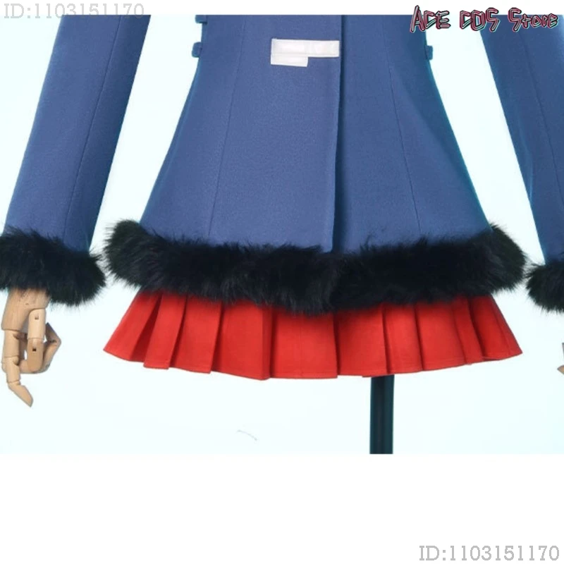 ‌ أنيمي ري الشتاء الزي أنيمي تأثيري حلي معطف تنورة أنيمي دور اللعب موحدة هالوين كرنفال فستان المرأة ‌ ‌ ‌ ‌ ‌