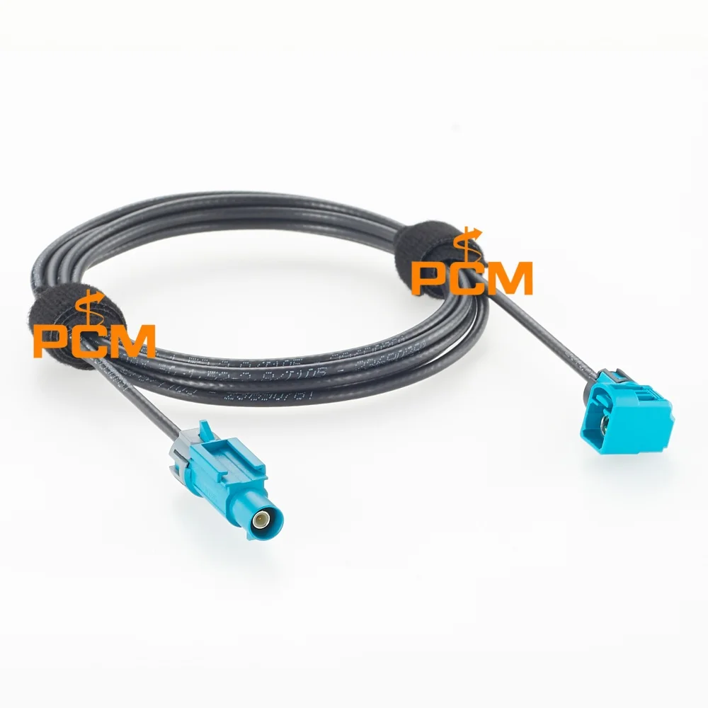 Rosenberger FAKRA Z Code Right Angle 59K2RK-102A4-Z Jack to 59Z176-C01-Z Jack IP67 Waterproof Automotive RF Coaxial Cable