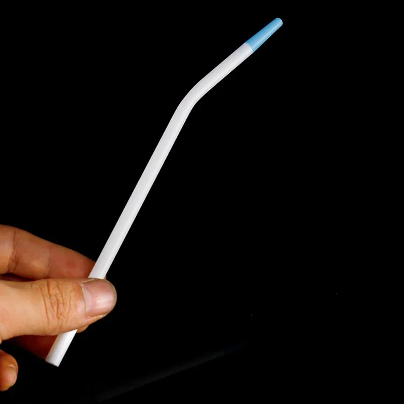 10/20/50 pièces jetables clinique dentaire embouts d'aspiration chirurgicale aspirateur chirurgical dentaire Tube d'aspiration clinique outil d'aspiration de salive