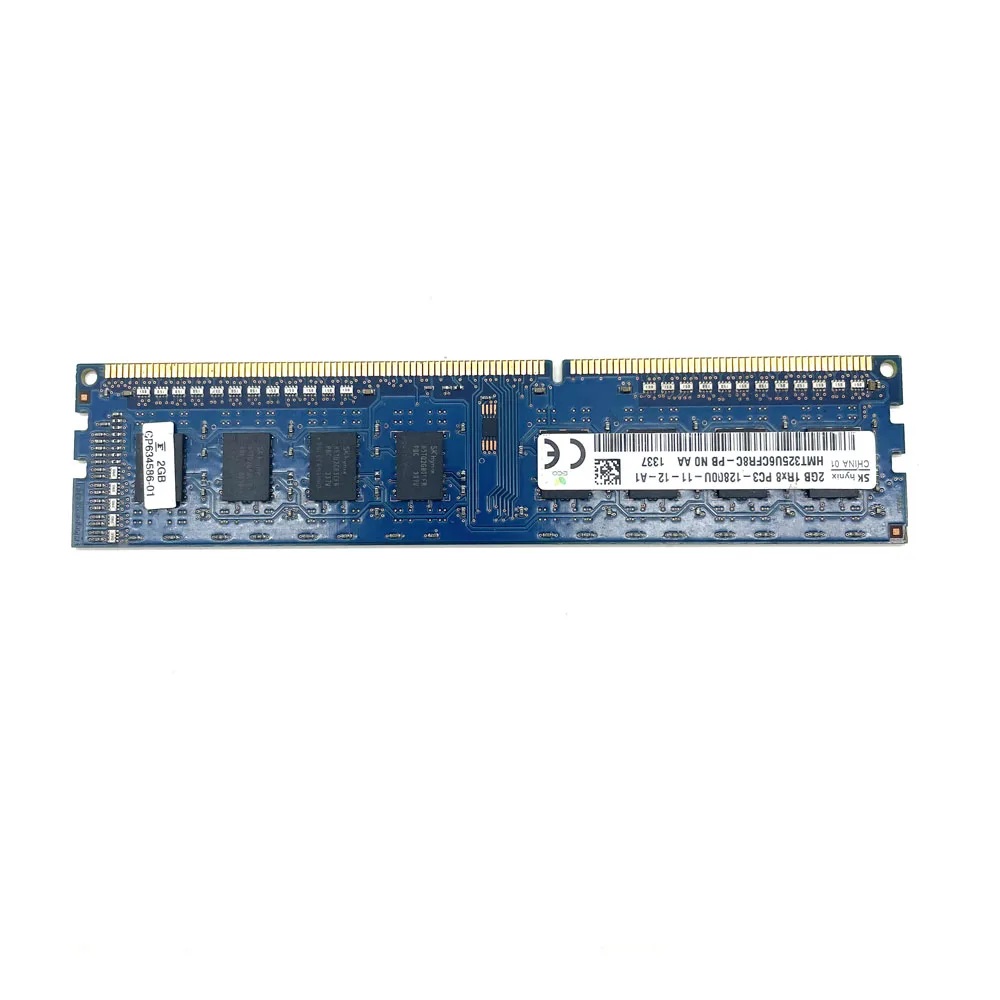 데스크탑 컴퓨터 메모리 DDR3 PC3-12800U, 하이닉스 2GB 1R * 8 에 적합