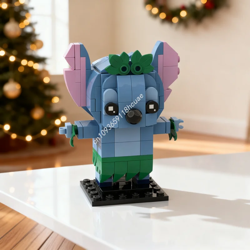 

158 шт. MOC стежок гавайский костюм кирпичная модель строительные блоки строительные рождественские подарки идея игрушки образование кирпич дети