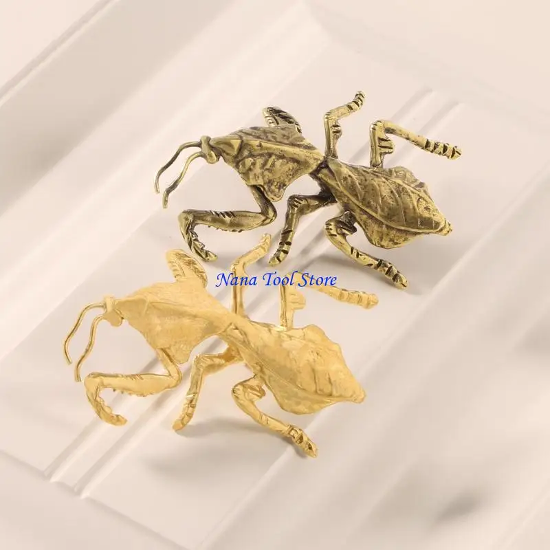 31GJ Elegant Metal Mantis Design Pull Handle with Comfortable Ergonomic Feature Gift