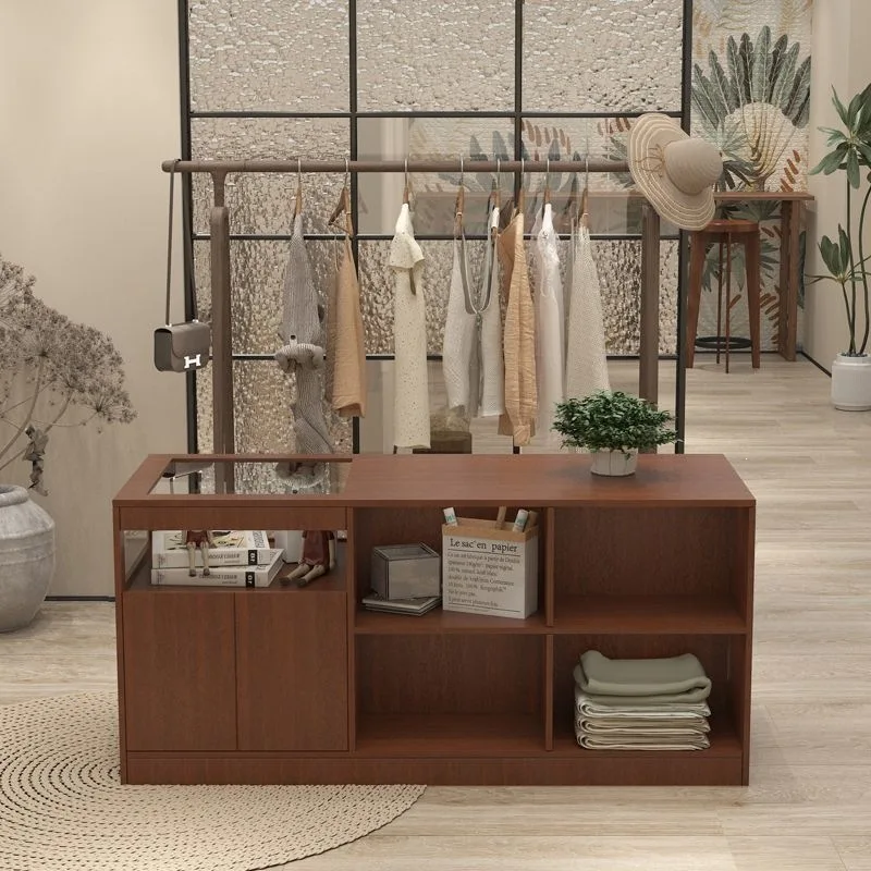 Clothing store Nakajima platform flowing water display table bar checkout page