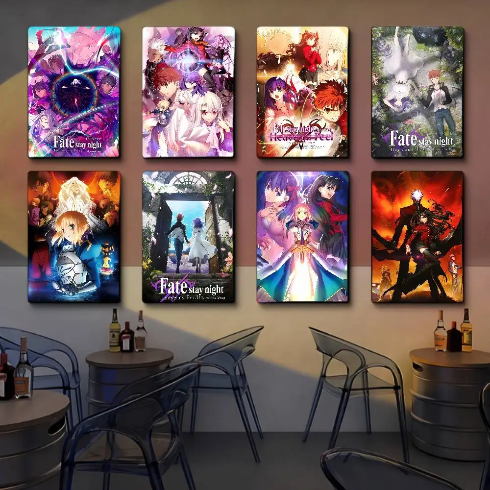 Anime F-Fate Stay Night Gift Frameless Poster Personalized Gift For Lovers Customizable Decorative Home Decor