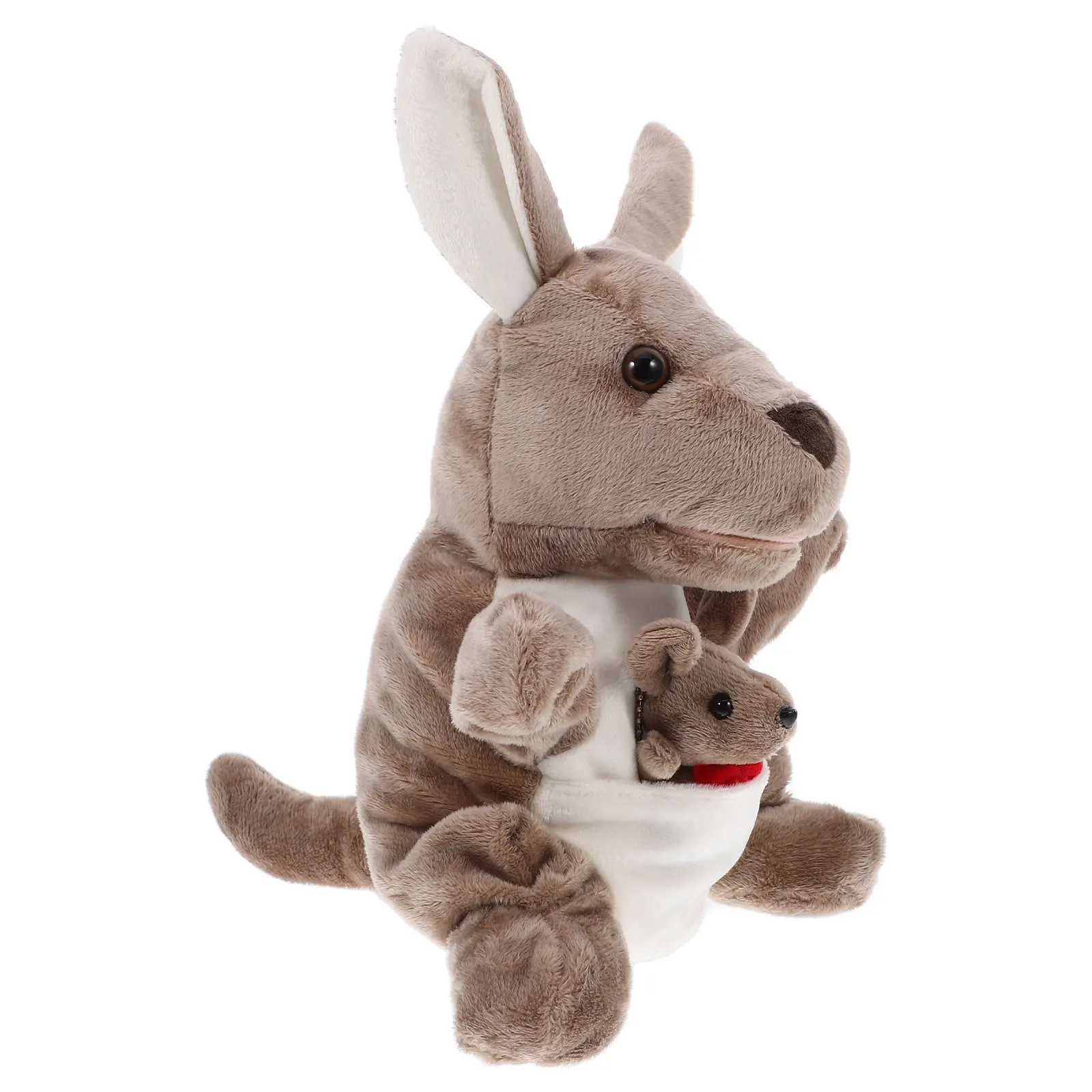 

Interactive Cartoon Animal Hand Puppet Soft PP Cotton Storytelling Puppet for Parent Child Role Play Game Hand Toy