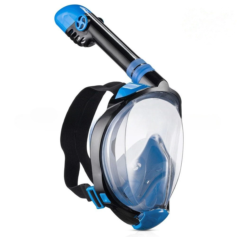 

Full Face Snorkel Mask Dry Top Snorkeling Gear for Adults Kids Swimming Diving Underwater