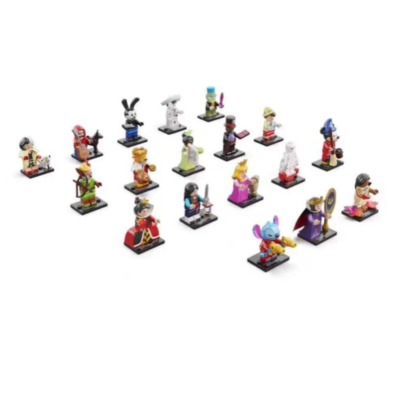 2025 عيد الميلاد تعزيز متوافق مع 71038 ديزني ثمانية عشر شخصيات صغيرة 100 سلسلة الطوب للكبار طفل عيد ميلاد لتقوم بها بنفسك هدية لعبة #6