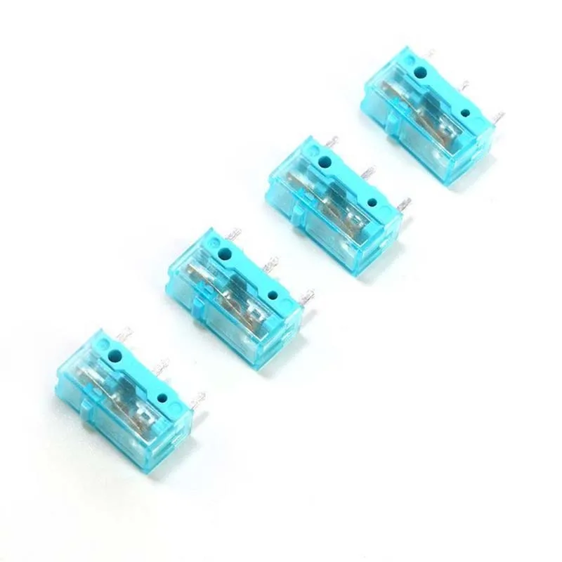 10PCS Kailh mouse micro switch features rapid key rebound, moderate force, and a crisp, quiet click without excessive noise