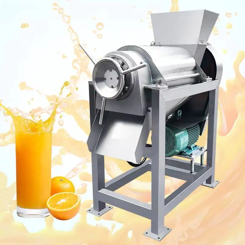 Fruit And Vegetable Grapefruit Coconut Meat Press Machine, Apple Press Machine Spiral Juicer Equipment