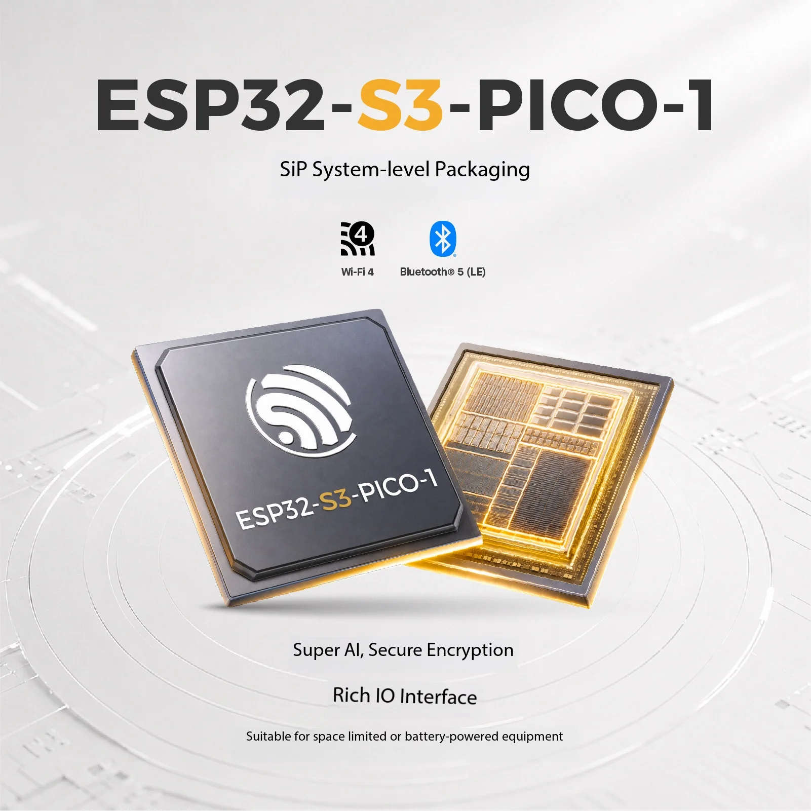 EDual-Core RISC-V SiP Module ESP32-S3-PICO-1 WiFi Bluetooth for IoT Lab Teaching and Development