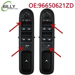 96650620ZD 96650621ZD FL Master Power Window Switch for Peugeot 3008 5008 Hatchback Wagon Door Lifter Switch 6490X6