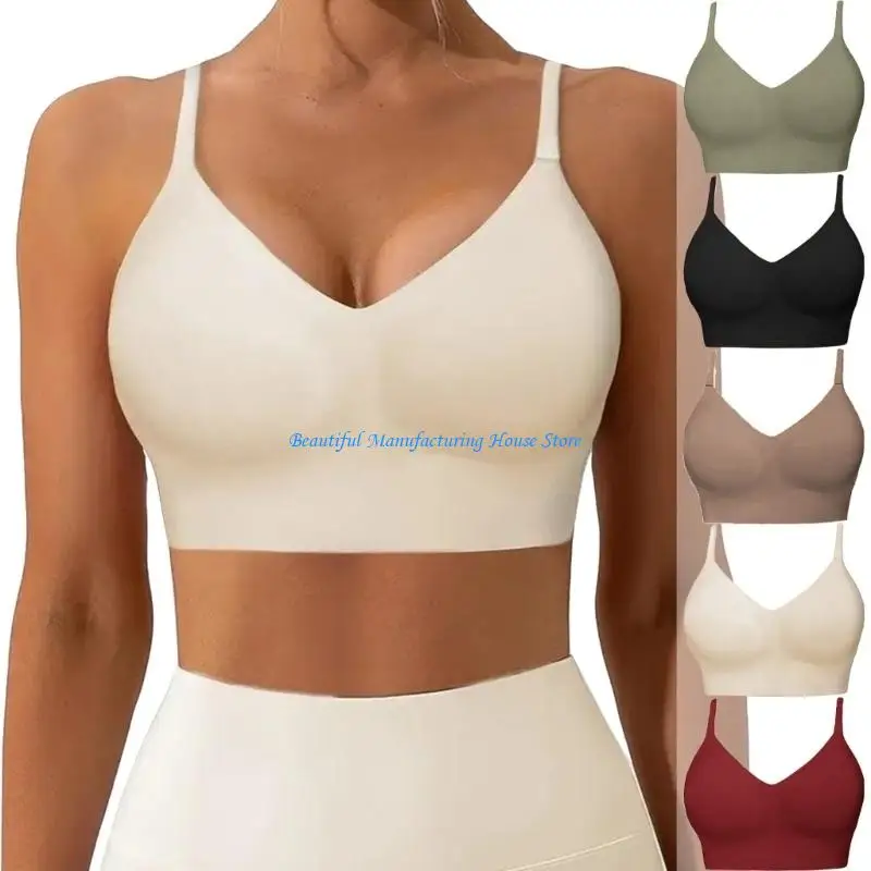E56A Wireless Bra For Women Seamlessly No Underwire Full Coverage Bra With Soft Support And Smooth Fit
