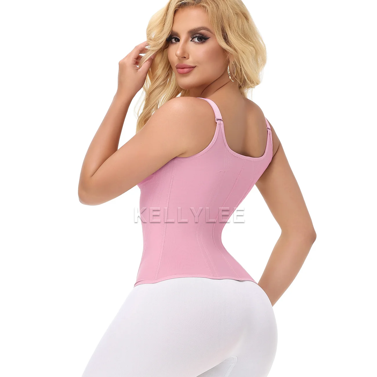 Compression Shaping Shapewear Tops Seamless Tummy Control Postpartum Girdles for Women Sexy Slim Fit Corset with Shoulder Straps