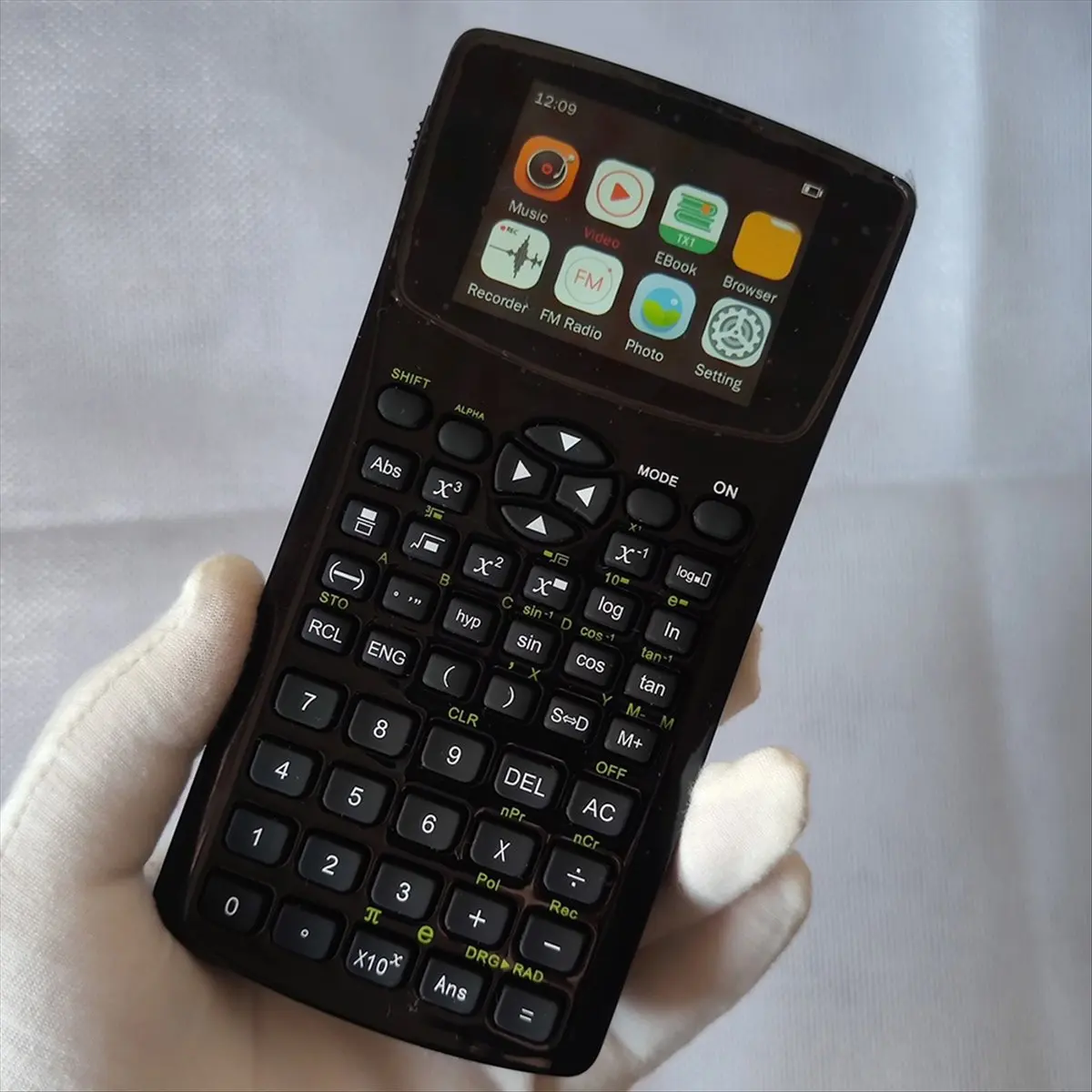 Punctual- Txt Magic Calculator 4GB Memory Music Video Photo E-Book with Emergency Button Multifunctional Text Reading Calculator