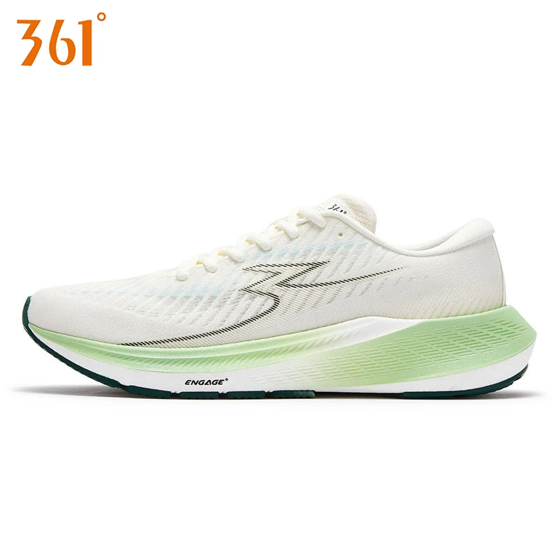 361 degrees Kairos 3 sneakers new large weight shock absorption rebound men's running shoes mesh breathable jogging shoes