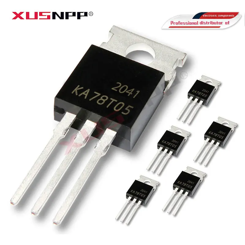 10pcs KA78T05 TO-220 78T05 KA78T05TU KA78T12 KA78T15 KA78T12TU KA78T15TU 78T12 78T15 three-terminal regulator