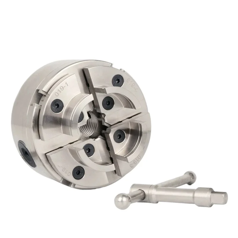 For Woodworking Chuck Wood Rotary Lathe 4 Inches 6 Inches, Self-centering Linkage Umbrella Teeth