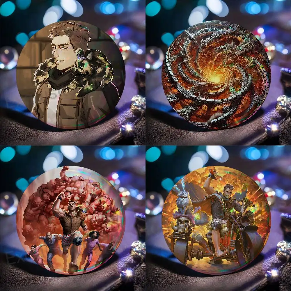 D-Dungeon C-Crawler Carl Badges Round Nijigen Otaku Culture IP peripheral products 58mm 44mm 32mm 75mm 25mm Mini