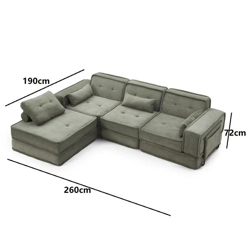 Вакуумное сжатие, индивидуальный размер, небольшая упаковка, объем, секционный диван, диван для гостиной