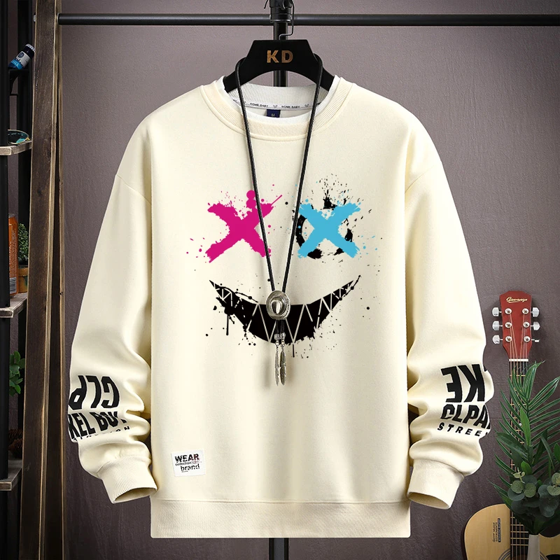 Hip Hop Graphic T Shirts Spring Autumn Oversized Women Men Long Sleeve T-shirt Harajuku Tops Streetwear New Men Clothing S-5XL