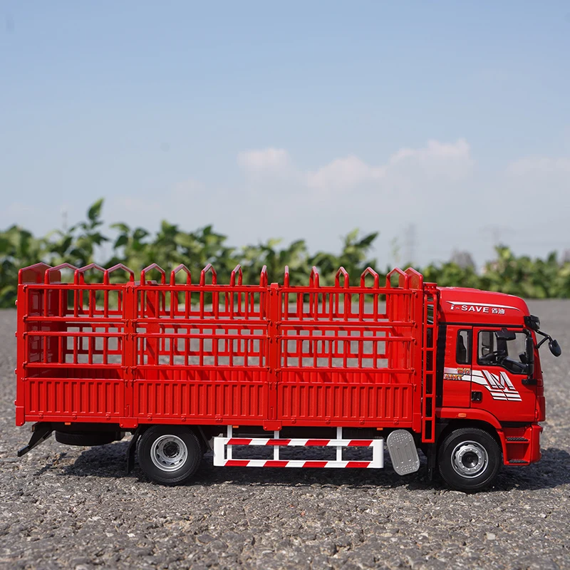 

1:24 оригинальная заводская модель Shaanxi Automobile Delong L5000 Warehouse Box Truck, модель грузовика из сплава Box Truck