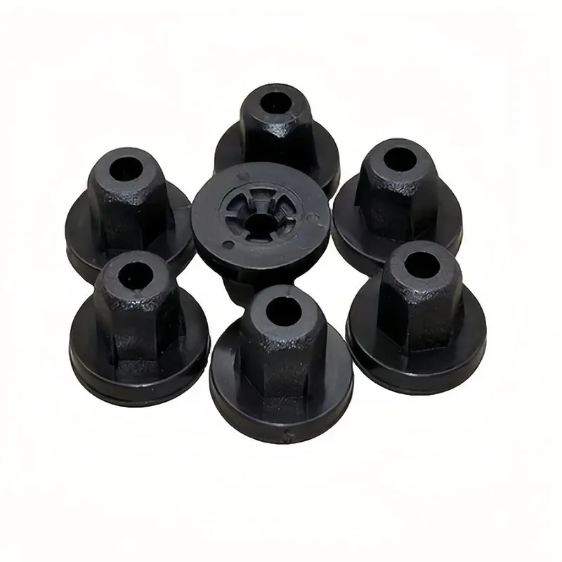 20Pcs Car Flange Nuts, Locking Design, for Bumper, Wheel Arch & Undertray, Wear-Resistant Metal