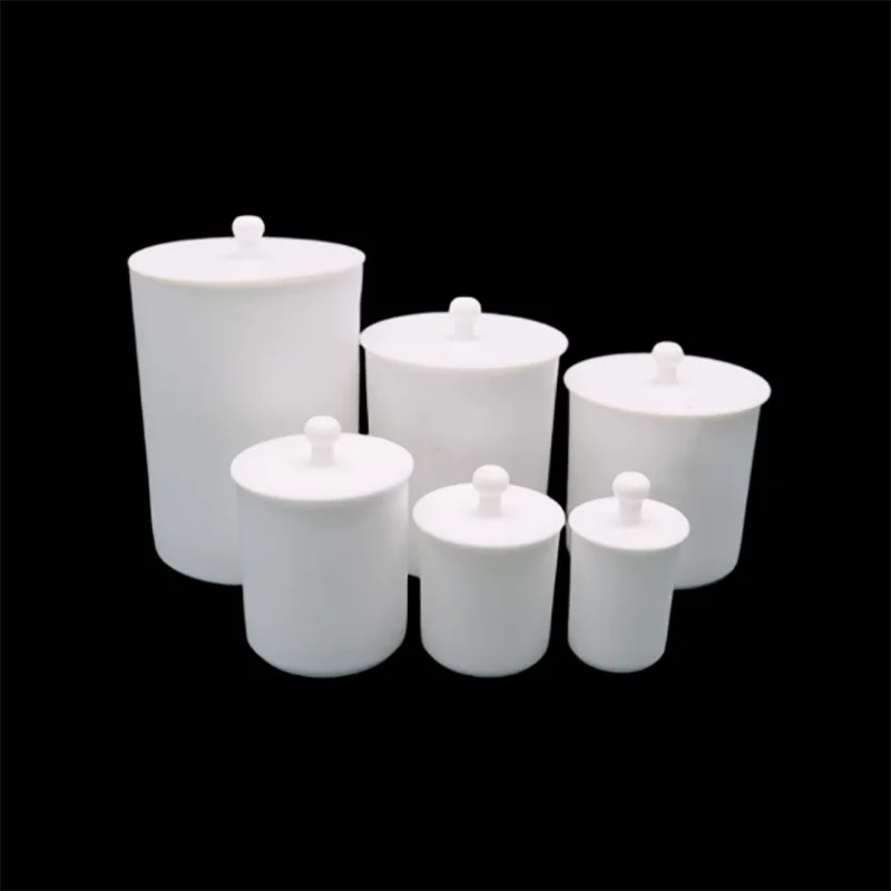 PTFE beaker F4 beaker Teflon cup barrel corrosion resistance and high temperature resistance 50ml 100ml 250ml 300ml 400ml 500ml