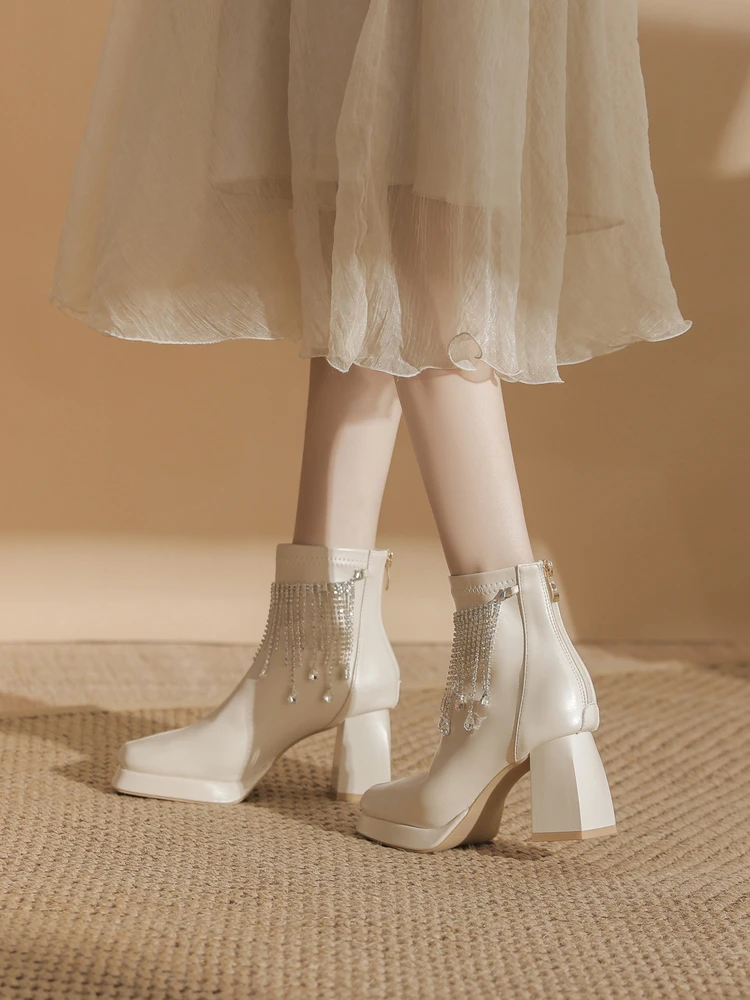 or-blanc-bottes-femmes-hiver-nouvelle-tete-carree-belle-mi-mollet-gland-mince-botte-plate-forme-impermeable-talon-haut-talon-thi