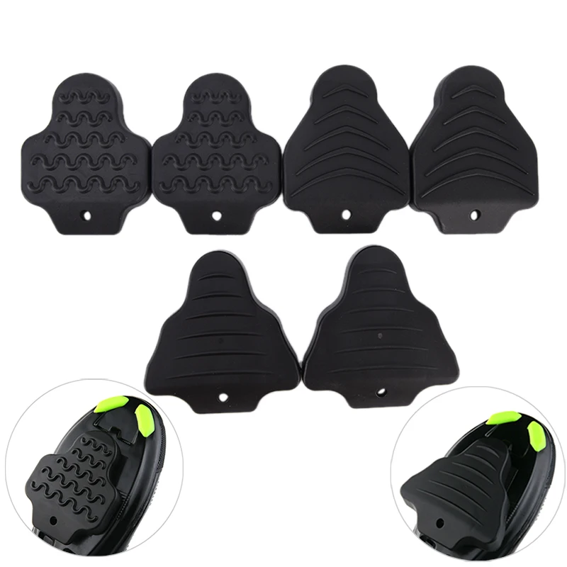 1 par de cubiertas de goma para tacos de pedal SPD-SL / LOOK Delta System
