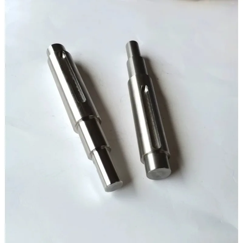 Custom-made CNC machining spare parts for motor shaft of winding machine Mechanical hardware parts Keyway fixing seat to