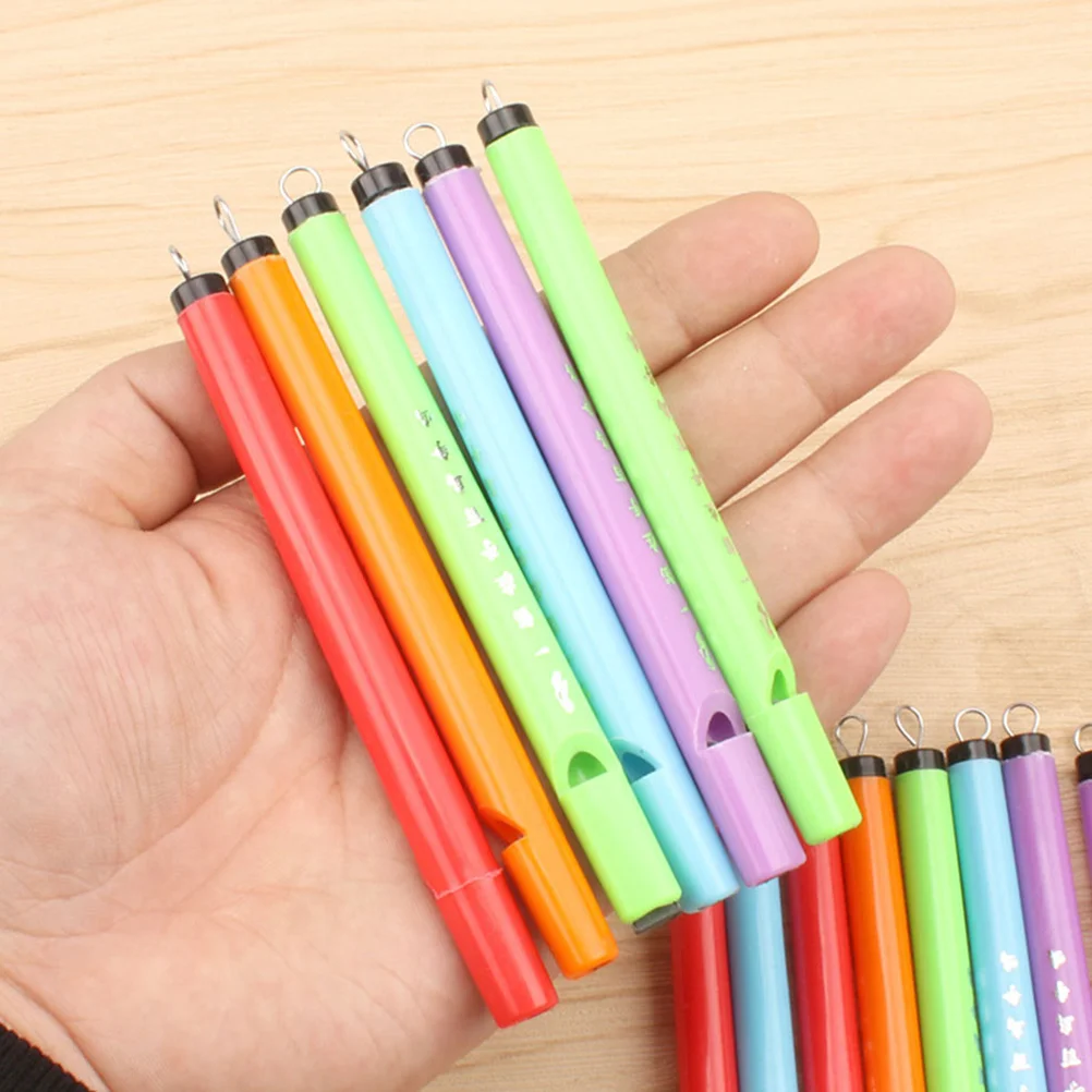 

30 Pcs Mini Bird Flute Lark Whistle Music Toy Random Color 40pcs Call Toys Kids Bracelet Harmonica Teens Miniature Playthings