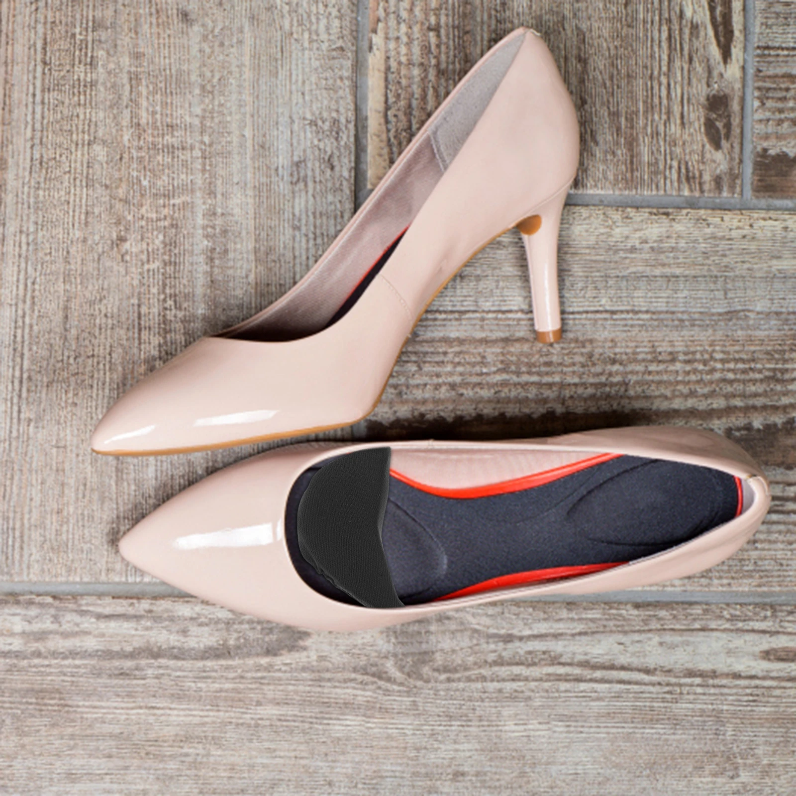 

6 Pairs Pain Relief Insoles Adult Shoe Inserts High Heel Big Shoes Fillers Cushion Foot Pad Washable