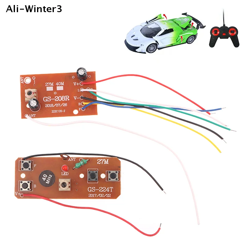 

Комплект платы управления 40М 4-канальный (4CH) для радиоуправляемых моделей автомобилей, самолетов и игрушек на радиоуправлении (DIY)